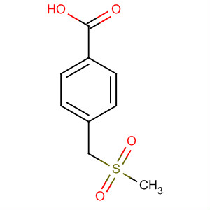 4-[(Methylsulfonyl)methyl]benzoic acid Structure,199535-00-7Structure