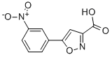 5-(3-Nitrophenyl)-3-isoxazolecarboxylic acid Structure,199601-80-4Structure