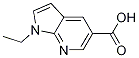 1-Ethyl-1h-pyrrolo[2,3-b]pyridine-5-carboxylic acid Structure,199933-01-2Structure