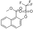 Methyl 2-trifluoromethylsulfonyloxy-1-naphthoate Structure,200573-11-1Structure