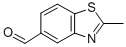 2-Methyl-benzothiazole-5-carbaldehyde Structure,20061-46-5Structure