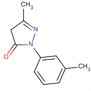 3-Methyl-1-(3-methylphenyl)-2-pyrazolin-5-one Structure,20124-80-5Structure