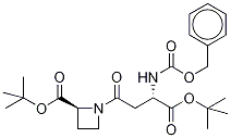 Tert-butyl l-n-(3-benzyloxycarbonylamino-3-(s)-tert-butylcarboxy-1-oxopropyl-azetidine-2-carboxylate Structure,201283-53-6Structure