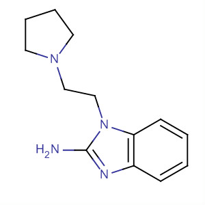 1-[2-(1-吡咯烷)乙基]-1H-苯并咪唑-2-胺结构式_201299-81-2结构式