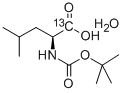 Boc-l-leu-oh-1-13c monohydrate  99 atom& Structure,201740-80-9Structure