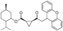 (1S,2s)-((1r,2s,5r)-2-异丙基-5-甲基环己基) 2-(2-(9h-氧杂蒽-9-基)乙酰基)环丙烷羧酸结构式_201851-10-7结构式