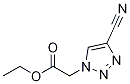 Ethyl (4-cyano-1h-1,2,3-triazol-1yl)acetate Structure,202003-10-9Structure