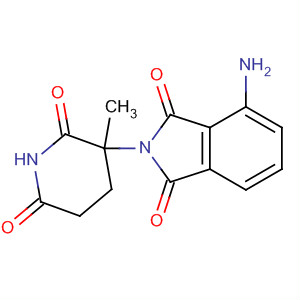 4-Amino-2-(3-methyl-2,6-dioxo-piperidin-3-yl)-isoindole-1,3-dione Structure,202271-87-2Structure