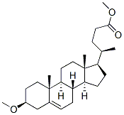 5-cholenic acid-3beta-ol methyl ester,3-methyl ether Structure,20231-57-6Structure