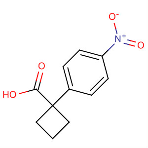 1-(4-硝基苯基)环丁烷羧酸结构式_202737-42-6结构式