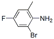 2-Bromo-4-fluoro-6-methylaniline Structure,202865-77-8Structure