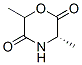 2,5-Morpholinedione,3,6-dimethyl-,(3s)-(9ci) Structure,202923-63-5Structure