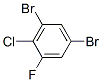 2-Chloro-3,5-dibromo-1-fluorobenzene Structure,202925-04-0Structure