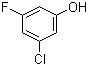 3-Chloro-5-fluorophenol Structure,202982-70-5Structure