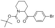 2-(4-溴-苯甲酰基)-哌啶-1-羧酸叔丁酯结构式_203056-20-6结构式