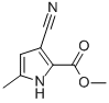 3-Cyano-5-methyl-1h-pyrrole-2-carboxylic acid methyl ester Structure,203207-05-0Structure