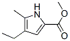 (9ci)-4-乙基-5-甲基-1H-吡咯-2-羧酸甲酯结构式_203207-15-2结构式