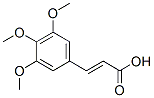 3,4,5-Trimethoxycinnamic acid Structure,20329-98-0Structure