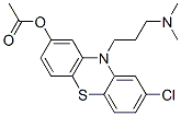 8-Acetoxy-2-chloro-10-(3-dimethylaminopropyl )-10h-phenothiazine Structure,20333-81-7Structure