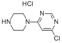 4-Chloro-6-piperazin-1-yl-pyrimidine HCl Structure,203519-89-5Structure