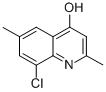 8-Chloro-2,6-dimethyl-4-hydroxyquinoline Structure,203626-33-9Structure