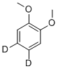 1,2-Dimethoxybenzene-4,5-d2 Structure,203645-56-1Structure