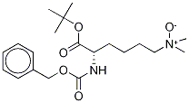 N6,n6-dimethyl-n2-[(benzyloxy)carbonyl]-l-lysine tert-butyl ester n6-oxide Structure,204074-51-1Structure