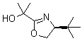 (S)-2-(4-tert-butyl-4,5-dihydrooxazol-2-yl)propan-2-ol Structure,204333-19-7Structure