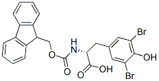 3,5-二溴-n-[(9h-芴-9-基甲氧基)羰基]-D-酪氨酸结构式_204693-22-1结构式