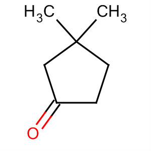 3,3-二甲基环戊酮结构式_20500-49-6结构式