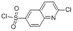 2-氯喹啉-6-磺酰氯结构式_205055-71-6结构式