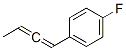 Benzene, 1-(1,2-butadienyl)-4-fluoro-(9ci) Structure,205108-17-4Structure