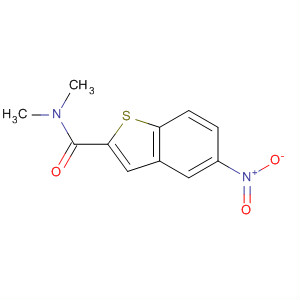 N,n-dimethyl-5-nitro-benzo[b]thiophene-2-carboxamide Structure,20532-45-0Structure