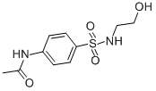 N-(4-[[(2-hydroxyethyl)amino]sulfonyl]phenyl)acetamide Structure,20535-76-6Structure