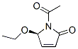 (r)-(9ci)-1-乙酰基-5-乙氧基-1,5-二氢-2H-吡咯-2-酮结构式_205656-67-3结构式