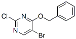 4-Benzyloxy-5-bromo-2-chloropyrimidine Structure,205672-19-1Structure