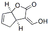 顺式-(9ci)-3,3a,4,6a-四氢-3-(羟基亚甲基)-2H-环戊并[b]呋喃-2-酮结构式_205673-22-9结构式