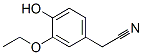 3-Ethoxy-4-hydroxyphenylacetonitrile Structure,205748-01-2Structure