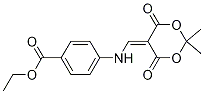 Ethyl 4-((2,2-dimethyl-4,6-dioxo-1,3-dioxan-5-ylidene)methylamino)benzoate Structure,205810-04-4Structure