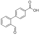 2-甲酰基-联苯-4-羧酸结构式_205871-49-4结构式