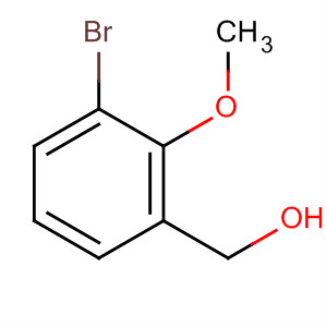 (3-Bromo-2-methoxyphenyl)methanol Structure,205873-57-0Structure