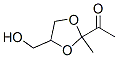 Ethanone, 1-[4-(hydroxymethyl)-2-methyl-1,3-dioxolan-2-yl]-(9ci) Structure,205925-91-3Structure