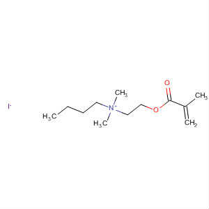 N-(2-(异丁烯酰基氧基)乙基)-N,N-二甲基丁烷-1-碘化铵结构式_20603-08-1结构式