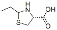 4-Thiazolidinecarboxylicacid,2-ethyl-,(4r)-(9ci) Structure,206061-56-5Structure