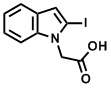 2-Iodoindole-1-acetic acid Structure,206196-81-8Structure