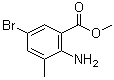 Methyl 2-amino-5-bromo-3-methylbenzoate Structure,206548-14-3Structure