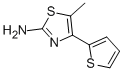 5-Methyl-4-(2-thienyl)-1,3-thiazol-2-amine Structure,206555-52-4Structure