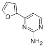 4-(2-呋喃基)嘧啶-2-胺结构式_206564-00-3结构式