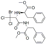 (9ci)-3-溴-3,3-二氯-n-[(1r)-2-甲氧基-2-氧代-1-(苯基甲基)乙基]丙氨酰基-D-苯丙氨酸甲酯结构式_206748-71-2结构式