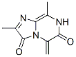 Imidazo[1,2-a]pyrazine-3,6(5h,7h)-dione, 2,8-dimethyl-5-methylene-(9ci) Structure,207000-31-5Structure